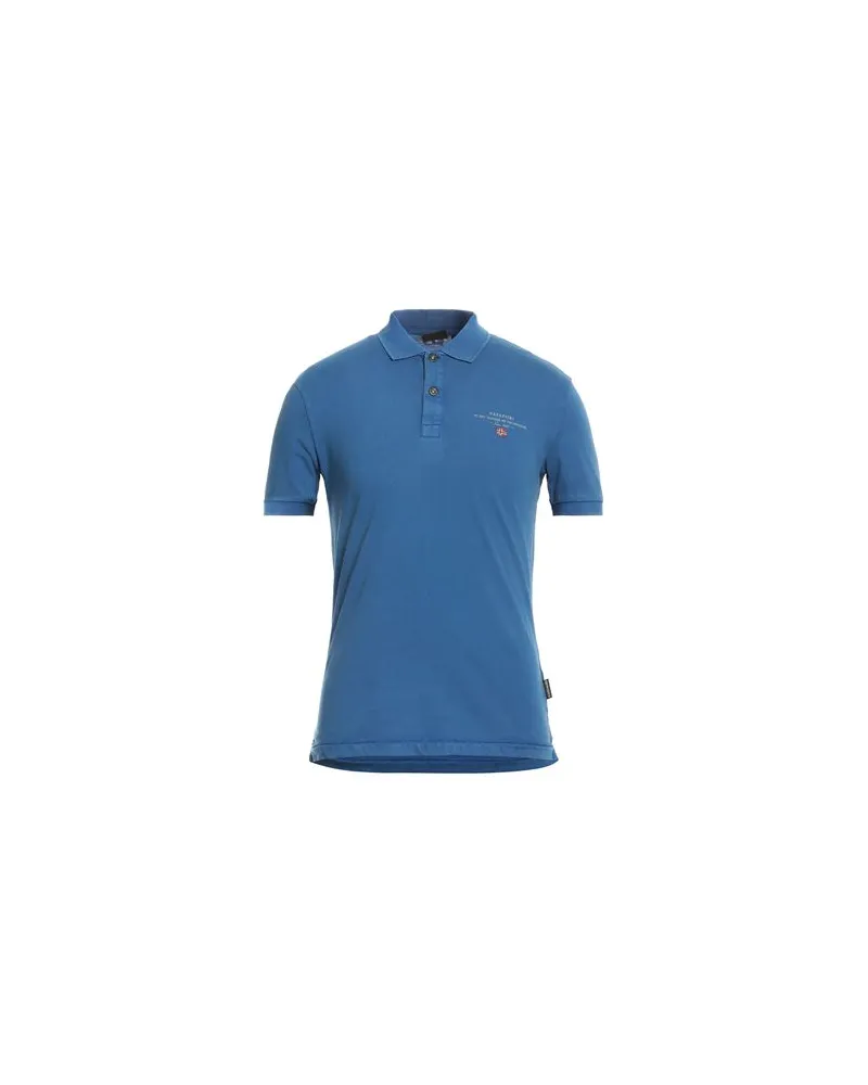 Napapijri TOPS - Poloshirtsauf YOOX.COM Blau
