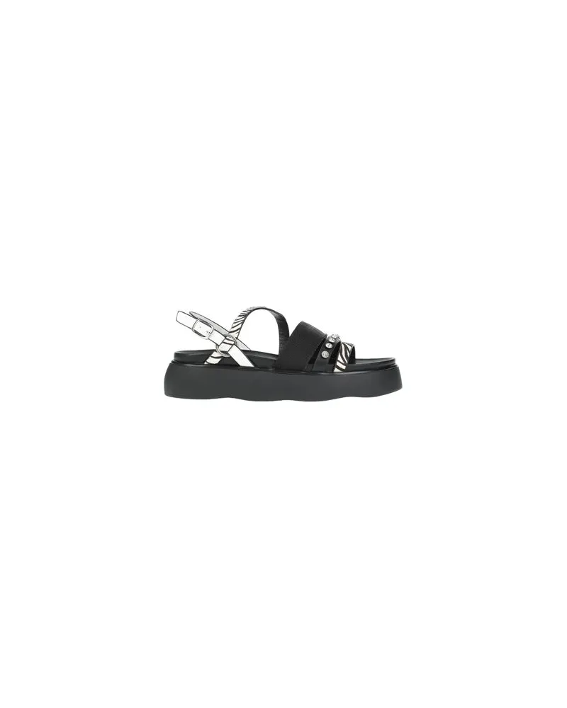 CAFèNOIR  SCHUHE - Sandalenauf YOOX.COM Schwarz
