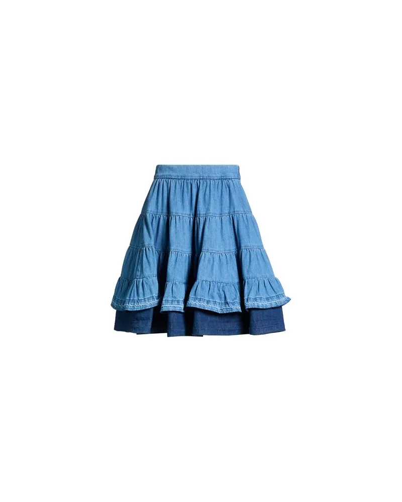 Sandro HOSEN & RÖCKE - Jeansröckeauf YOOX.COM Blau