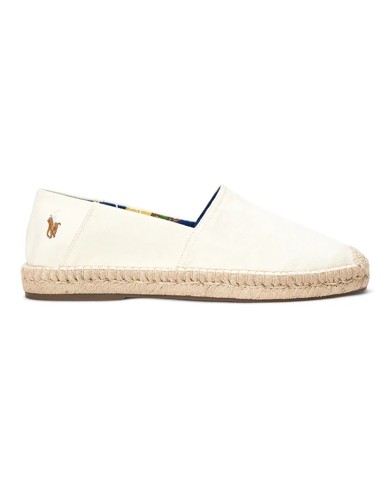 Ralph Lauren Espadrilles Elfenbein