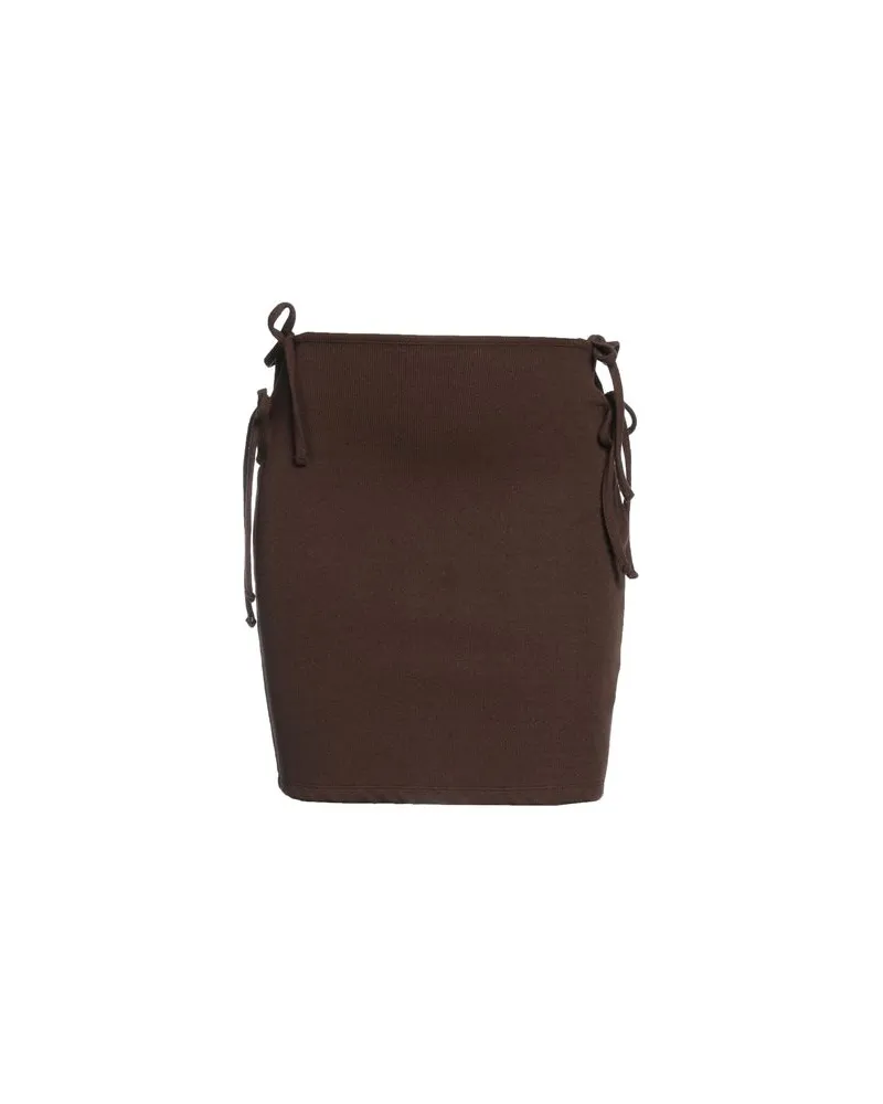 NA-KD HOSEN & RÖCKE - Miniröckeauf YOOX.COM Dunkelbraun