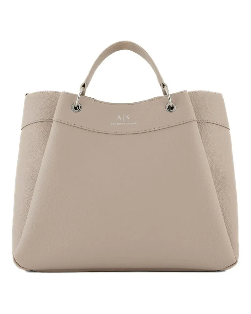 Armani Exchange Schultertasche Beige