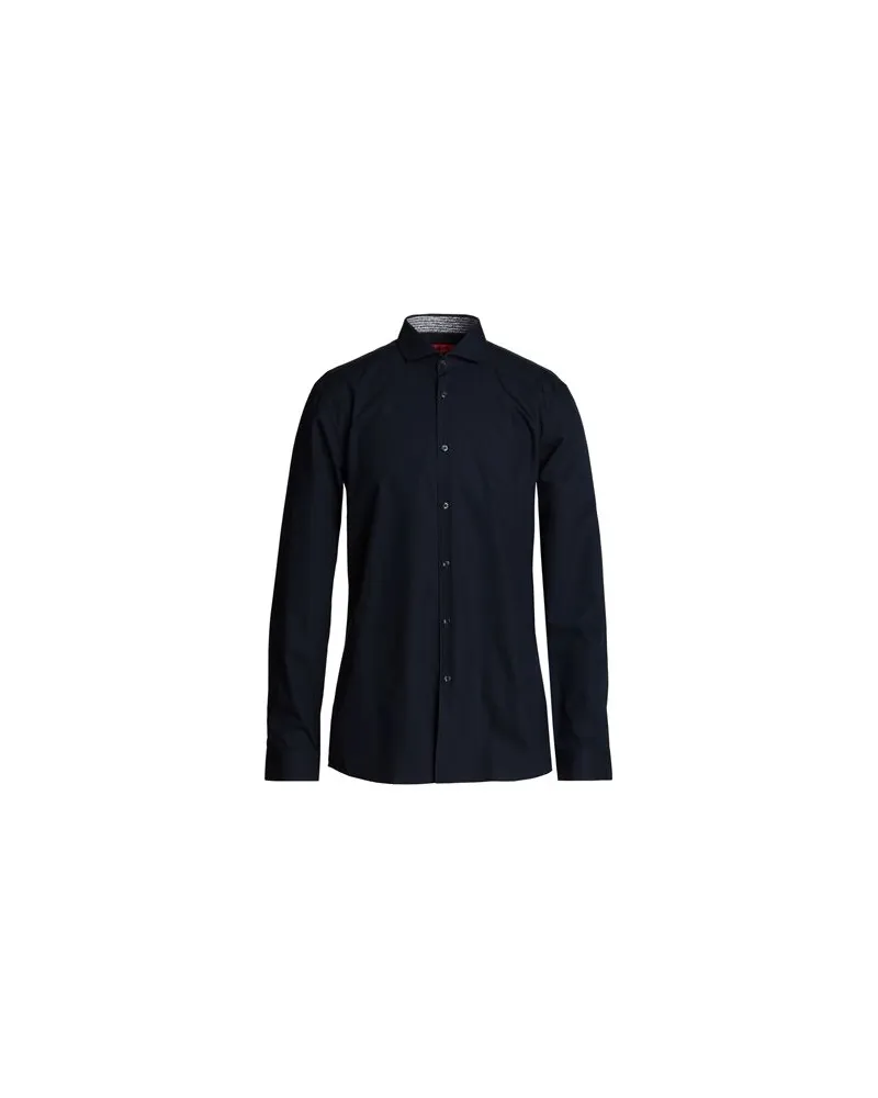 HUGO BOSS TOPS - Hemdenauf YOOX.COM Marineblau