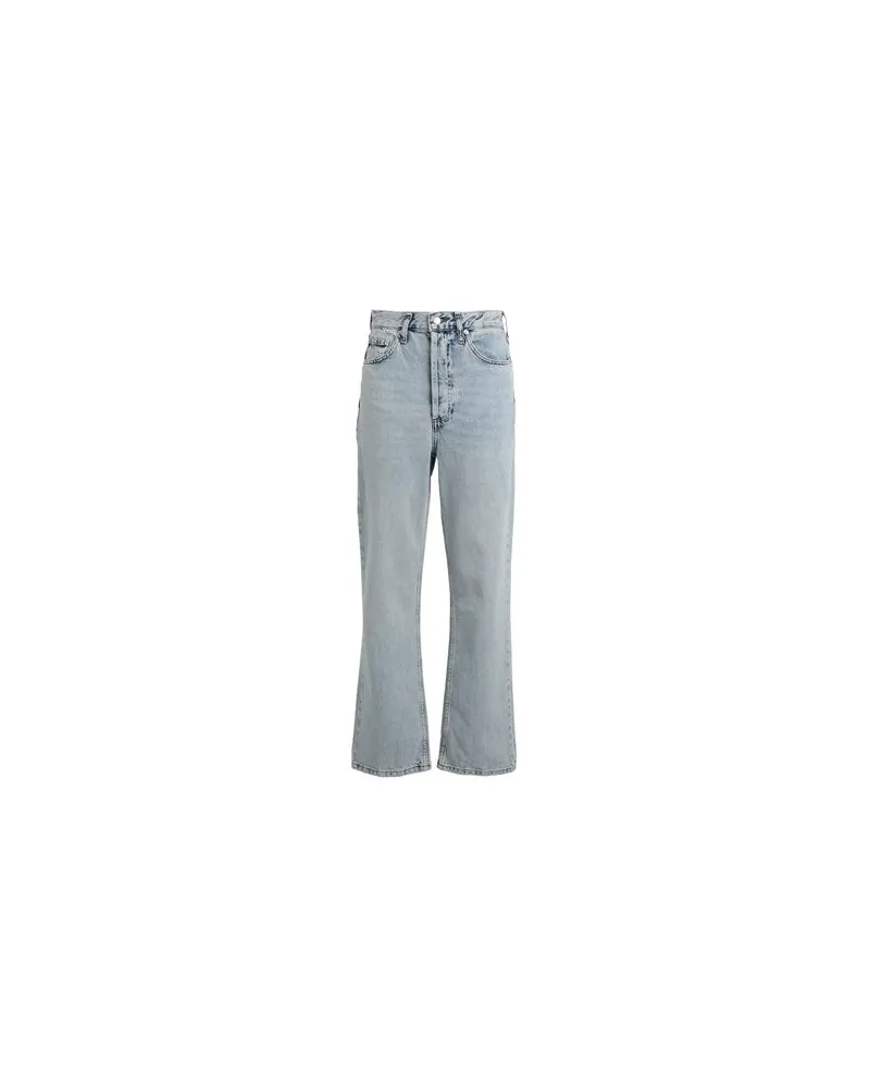 Topshop HOSEN & RÖCKE - Jeanshosenauf YOOX.COM Blau