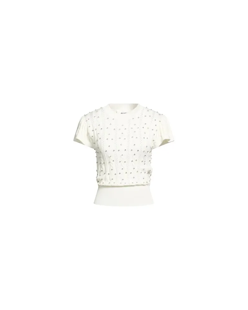 Silvian Heach STRICKWAREN - Pulloverauf YOOX.COM Elfenbein