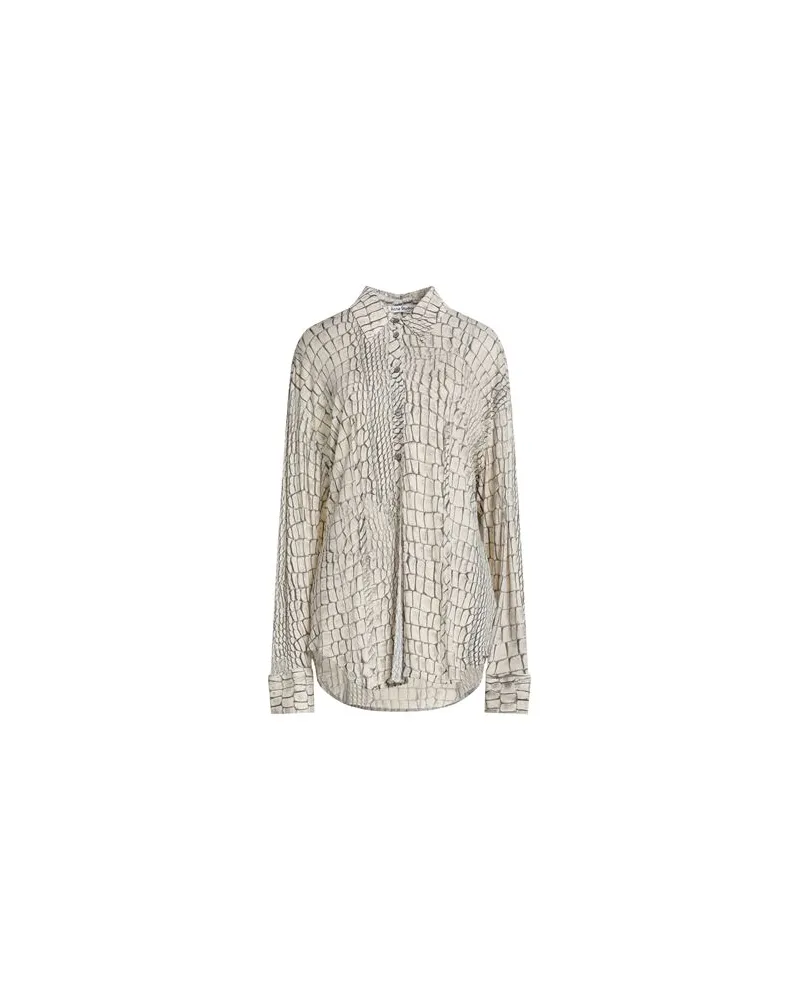 Acne Studios TOPS - Hemdenauf YOOX.COM Hellgrau