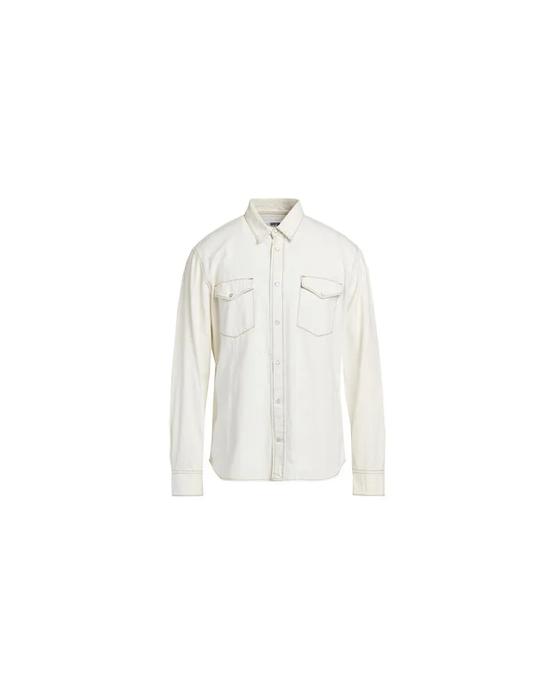 Mauro Grifoni TOPS - Jeanshemdenauf YOOX.COM Elfenbein