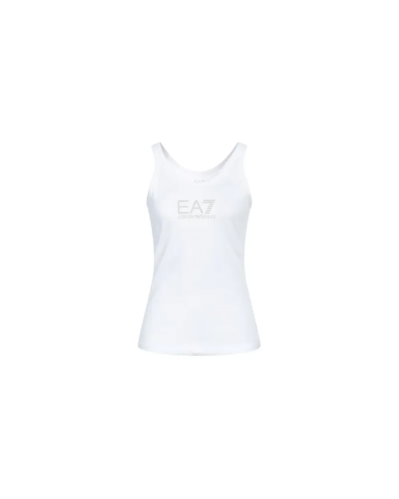 EA7 TOPS - Tank Topsauf YOOX.COM Weiß