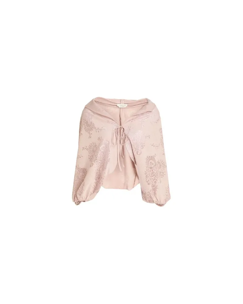 Anna Molinari TOPS - Bolerosauf YOOX.COM Hellrosa