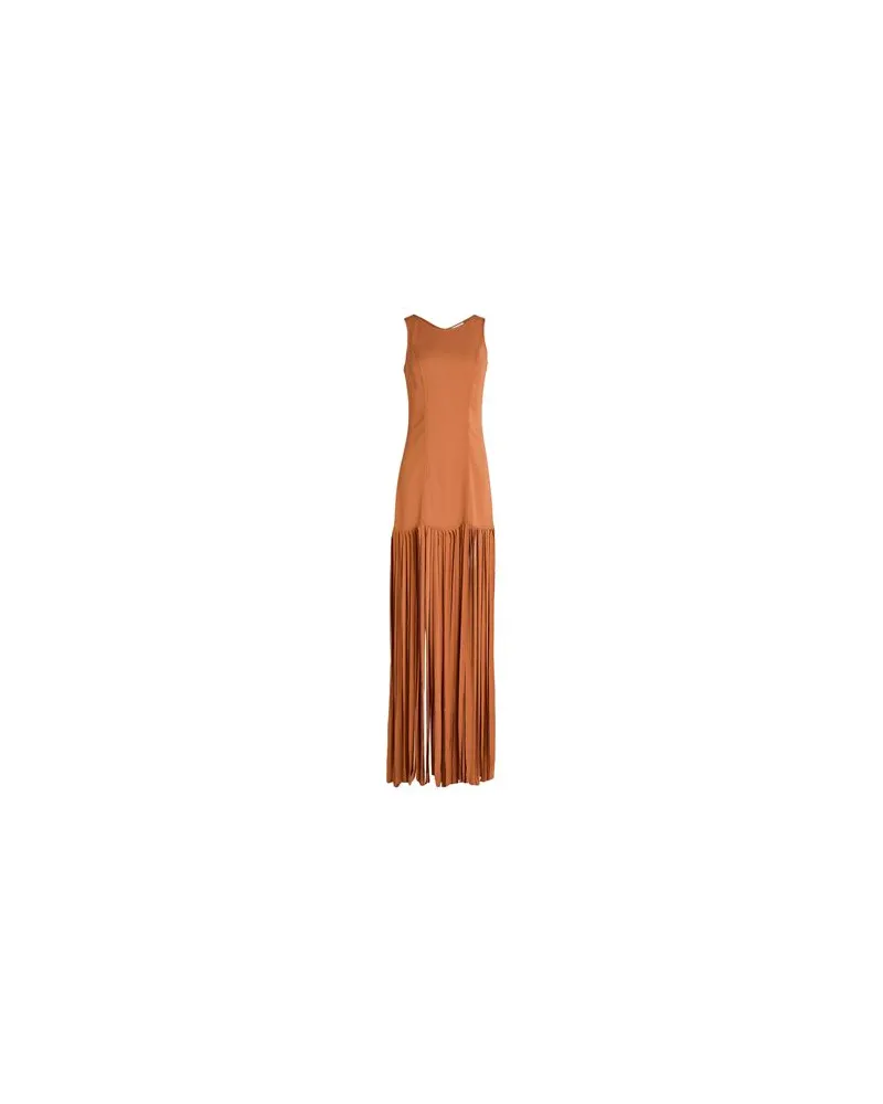 forte_forte KLEIDER - Maxi-Kleiderauf YOOX.COM Rostrot