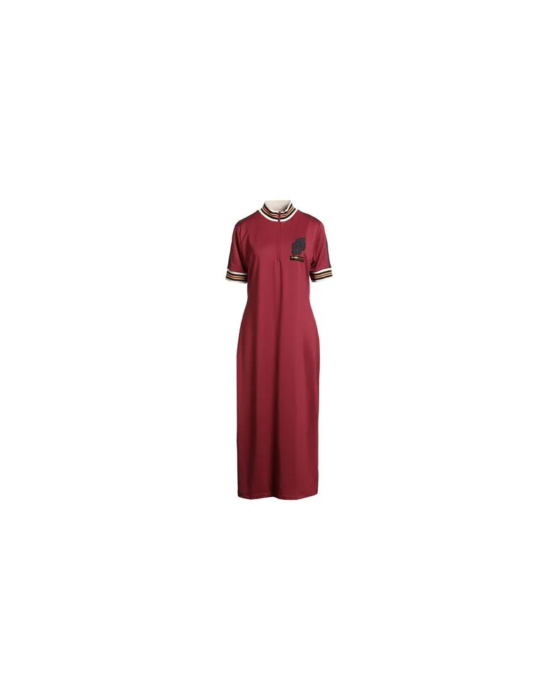 Guess KLEIDER - Maxi-Kleiderauf YOOX.COM Ziegelrot