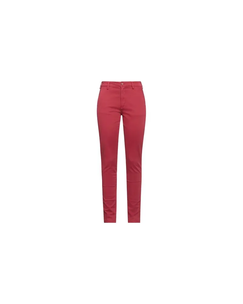 40Weft HOSEN & RÖCKE - Hosenauf YOOX.COM Ziegelrot