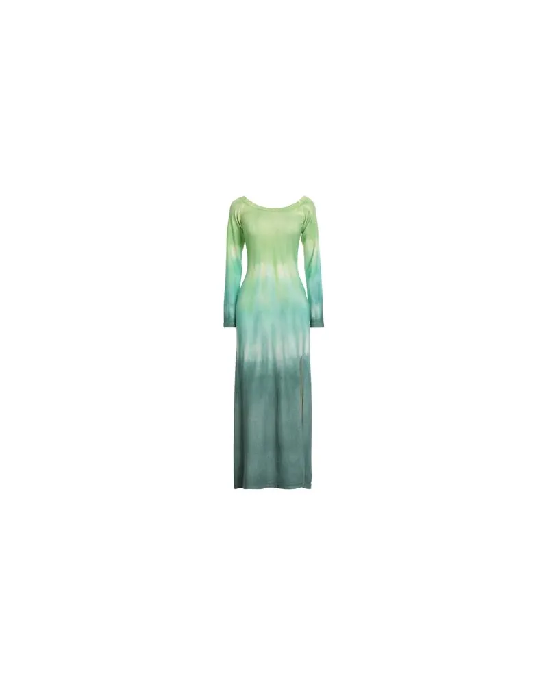 Canessa KLEIDER - Maxi-Kleiderauf YOOX.COM Grün