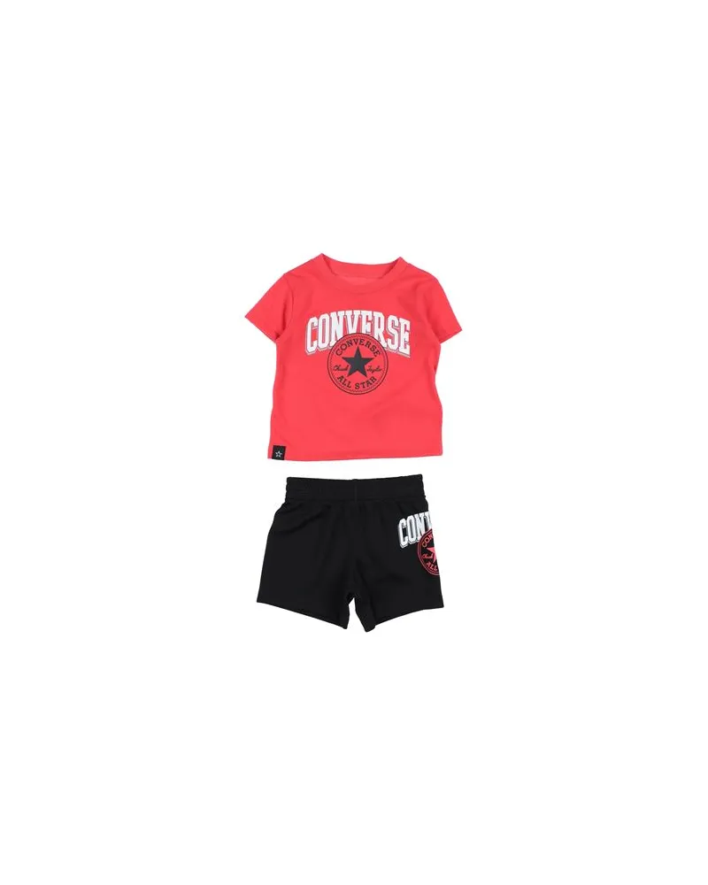 Converse RENEW SS TEE & MESH SHORT SET - NEUGEBORENE - Babykleidung-Setsauf YOOX.COM Rot