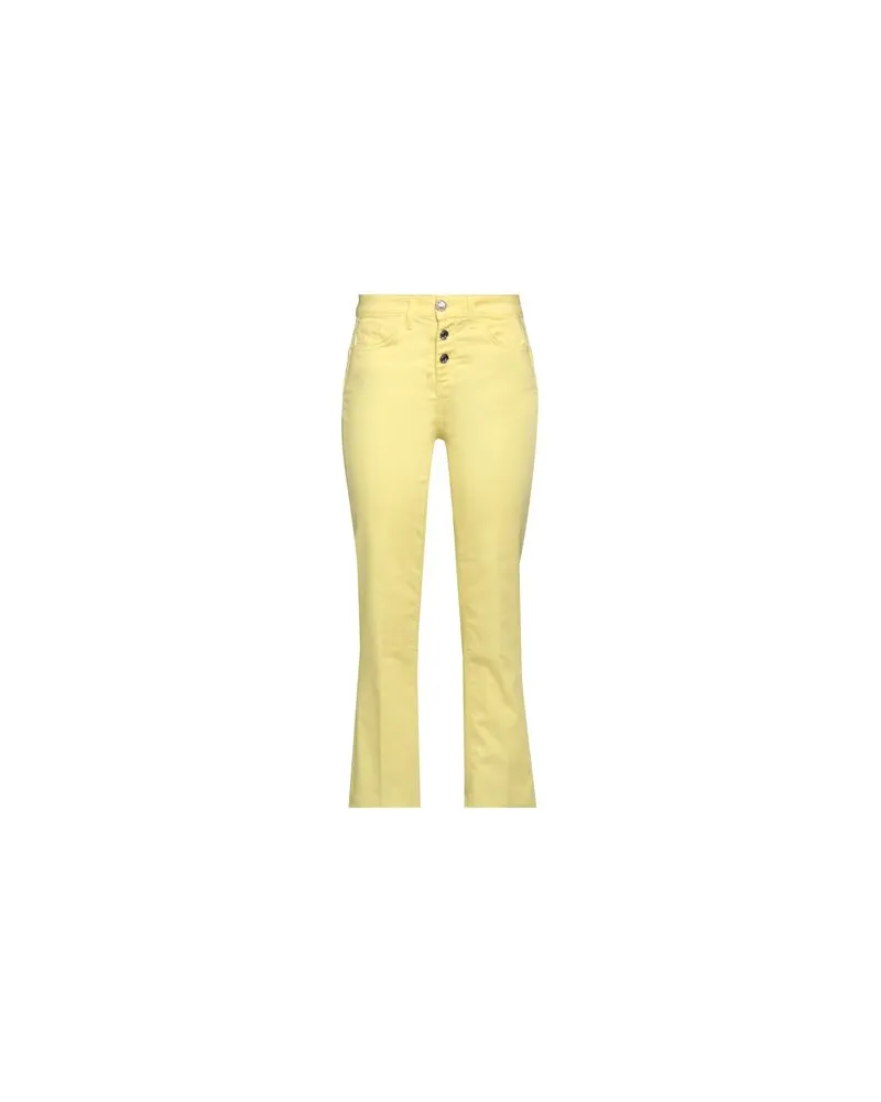 Liu Jo HOSEN & RÖCKE - Jeanshosenauf YOOX.COM Gelb