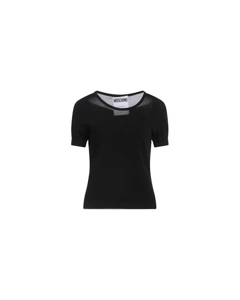 Moschino STRICKWAREN - Pulloverauf YOOX.COM Schwarz