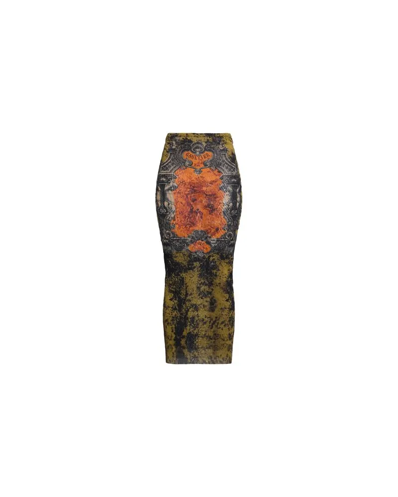 Jean Paul Gaultier HOSEN & RÖCKE - Maxi-Röckeauf YOOX.COM Schwarz