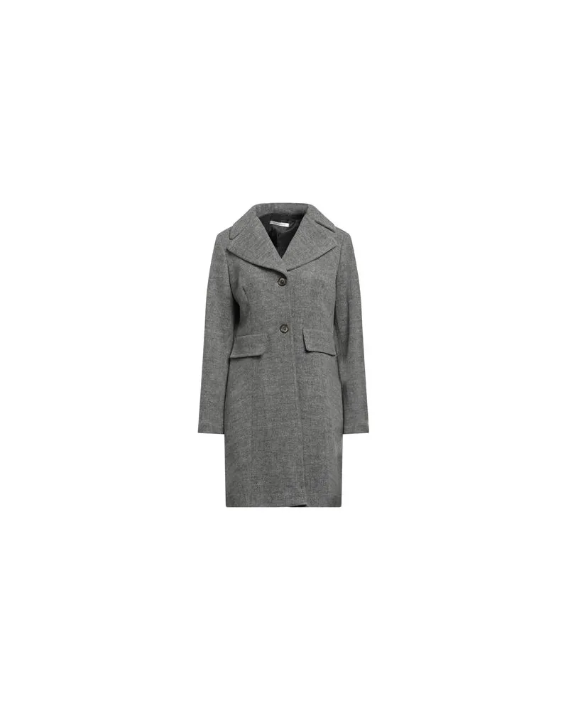 Biancoghiaccio JACKEN & MÄNTEL - Mäntelauf YOOX.COM Grau