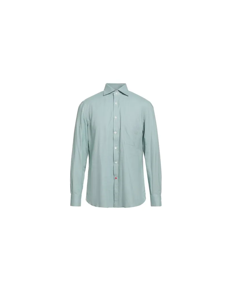 Isaia TOPS - Hemdenauf YOOX.COM Himmelblau