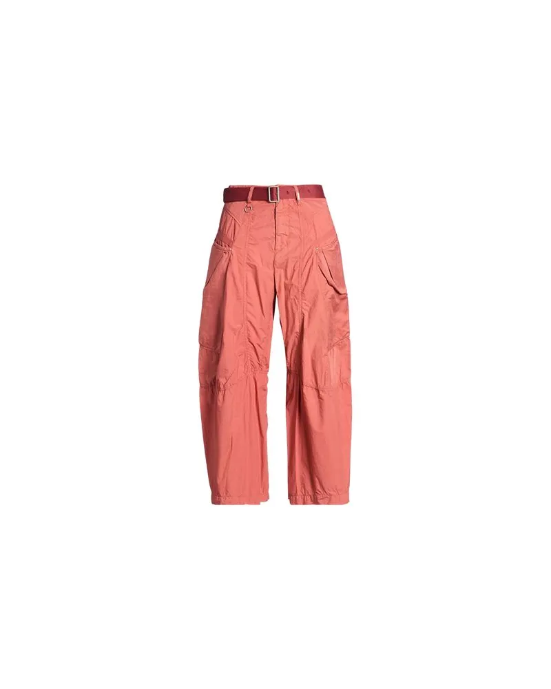 HIGH HOSEN & RÖCKE - Hosenauf YOOX.COM Rostrot