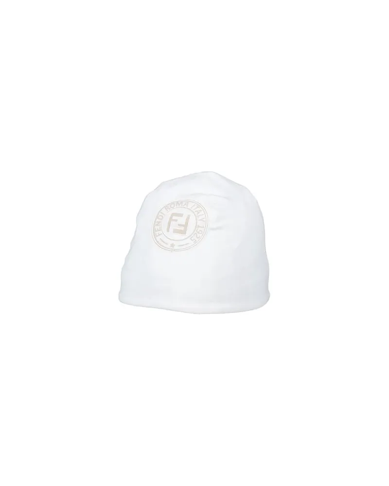 Fendi ACCESSOIRES - Mützen & Hüteauf YOOX.COM Cremeweiß