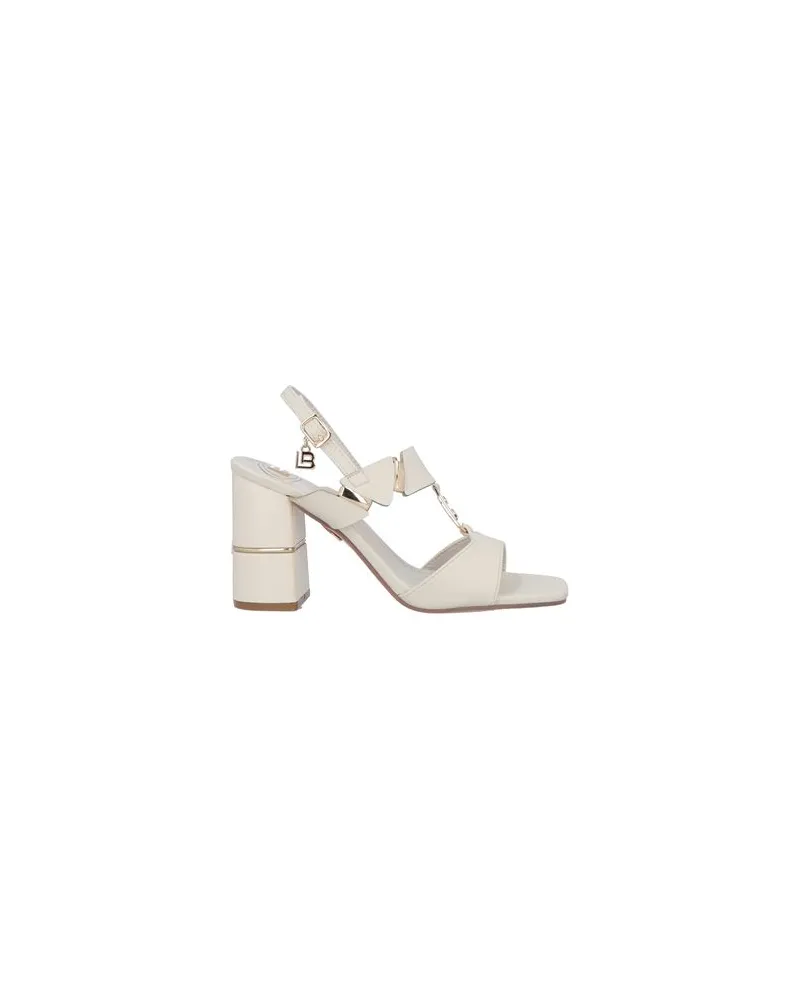 Laura Biagiotti SCHUHE - Sandalenauf YOOX.COM Elfenbein