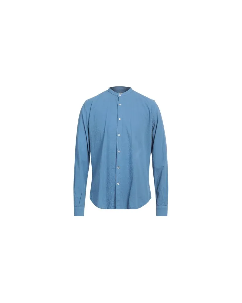 Brooksfield TOPS - Hemdenauf YOOX.COM Blau