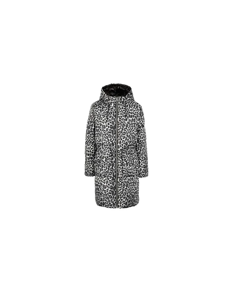 Michael Kors CHEETAH REVRSBL PUFFR  - JACKEN & MÄNTEL - Pufferjacken & Daunenjackenauf YOOX.COM Grau