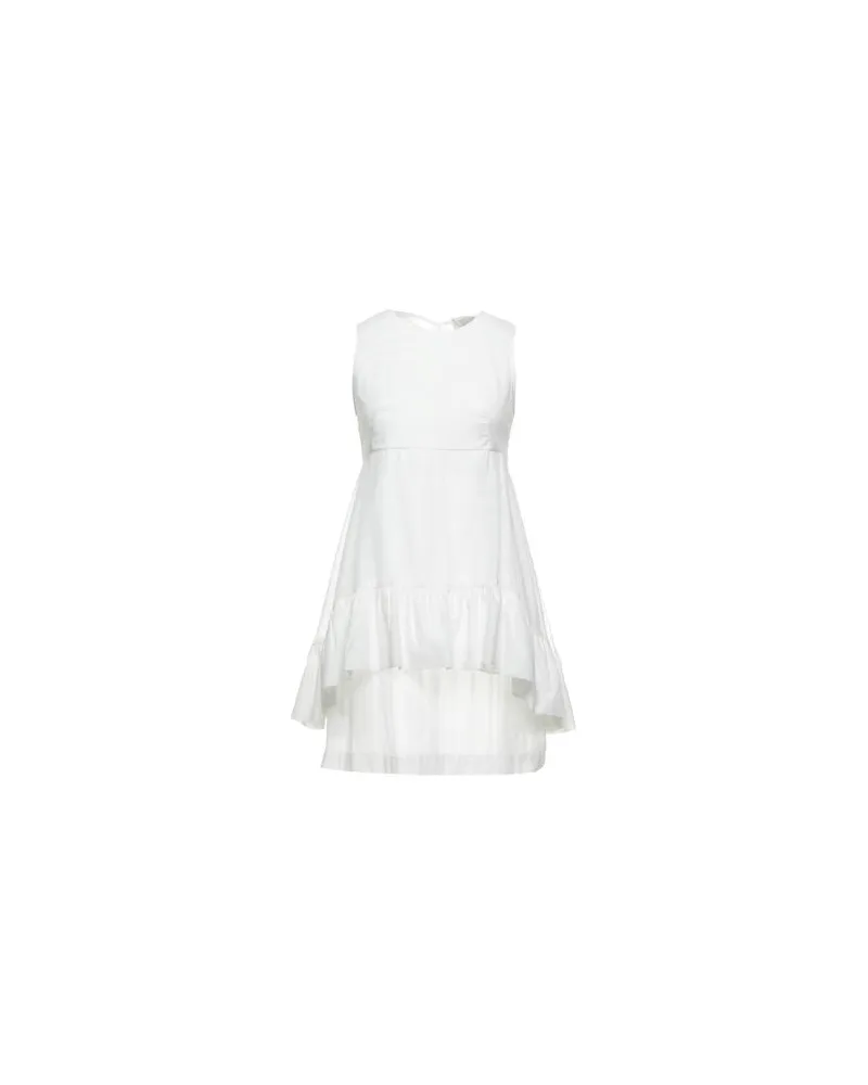 L'Autre Chose KLEIDER - Mini-Kleiderauf YOOX.COM Weiß
