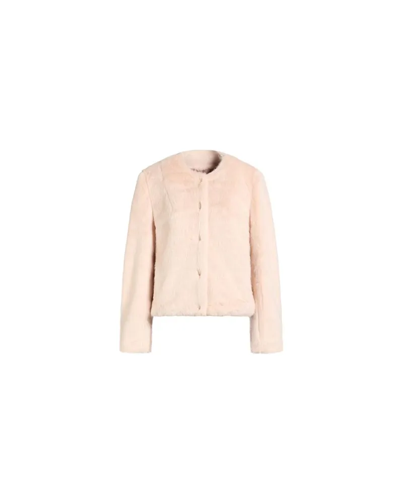 Zadig & Voltaire JACKEN & MÄNTEL - Shearling- & Kunstfellauf YOOX.COM Hellrosa