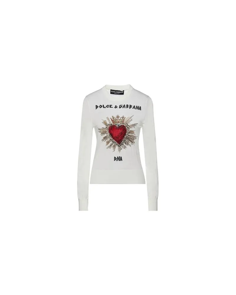 Dolce & Gabbana STRICKWAREN - Pulloverauf YOOX.COM Elfenbein