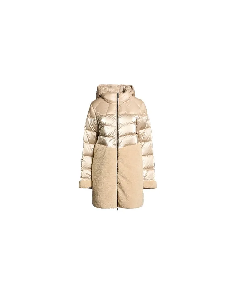Puntododici JACKEN & MÄNTEL - Pufferjacken & Daunenjackenauf YOOX.COM Beige