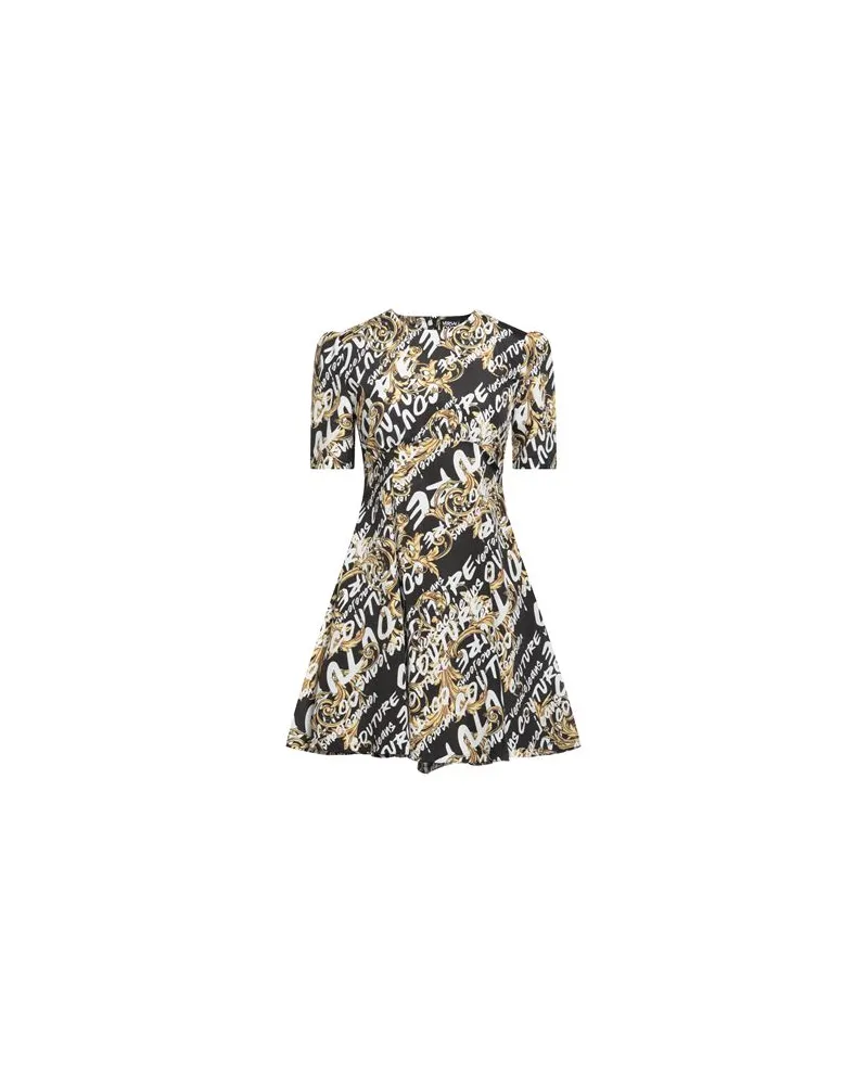 Versace Jeans KLEIDER - Mini-Kleiderauf YOOX.COM Schwarz