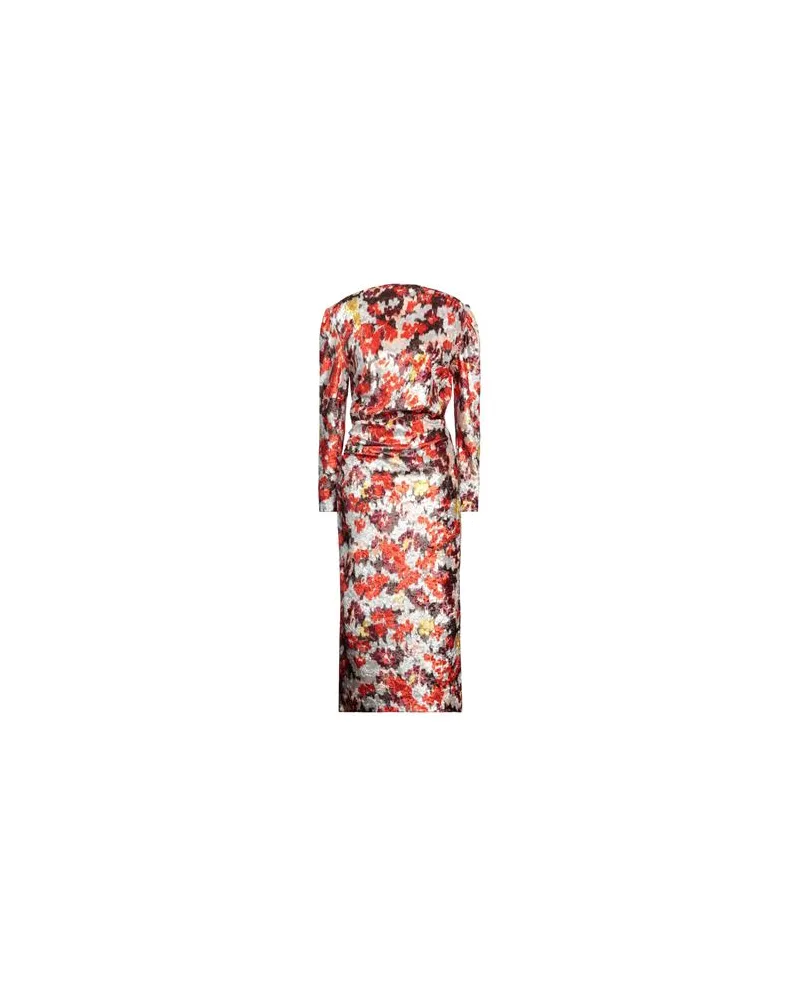 Jijil KLEIDER - Midi-Kleiderauf YOOX.COM Orange