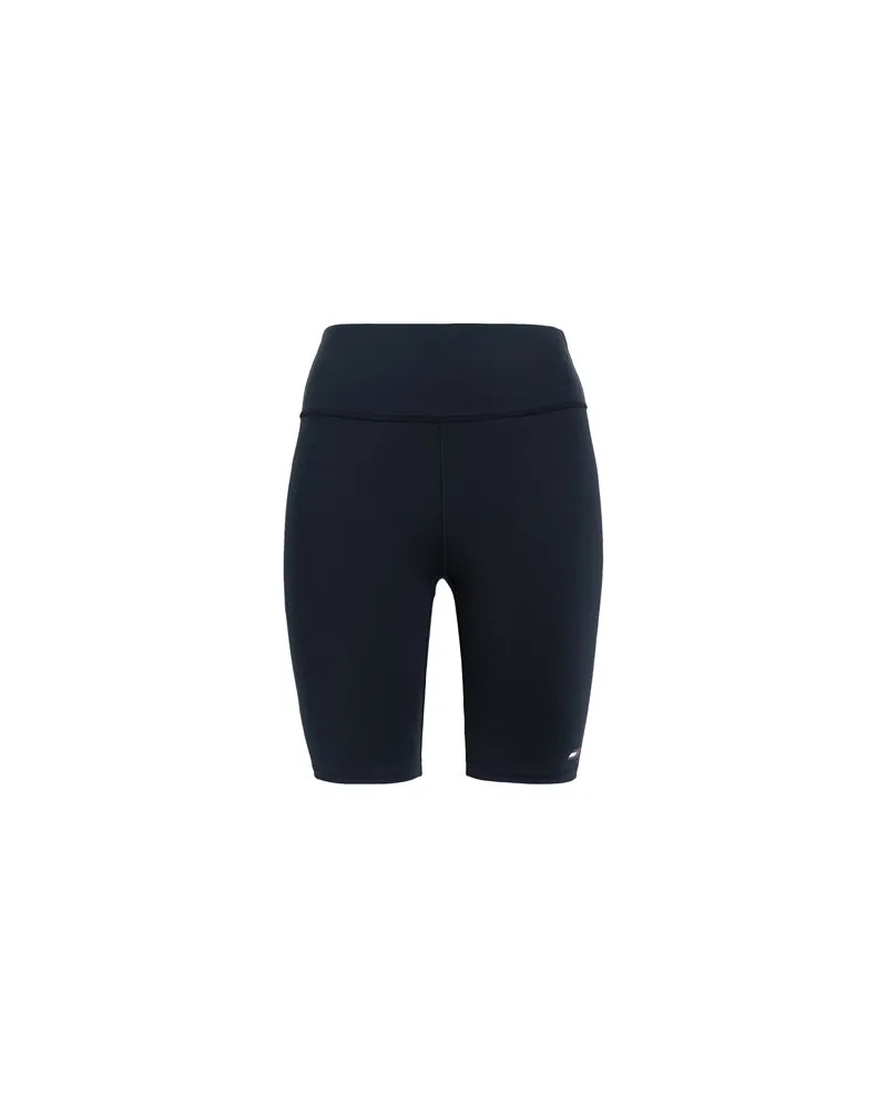 Tommy Hilfiger HW FITTED SHORTS  - HOSEN & RÖCKE - Leggingsauf YOOX.COM Schwarz