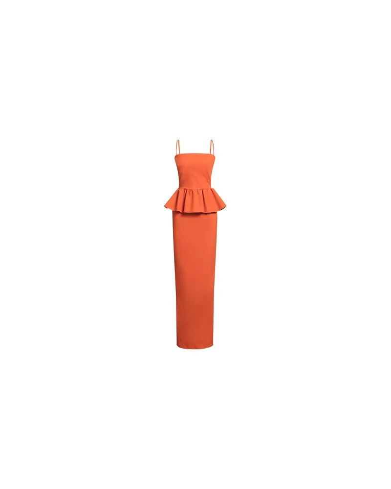 Chiara Boni KLEIDER - Maxi-Kleiderauf YOOX.COM Orange