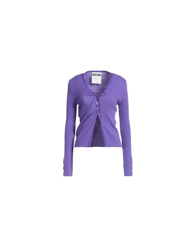 Moschino COUTURE - STRICKWAREN - Strickjackenauf YOOX.COM Violett