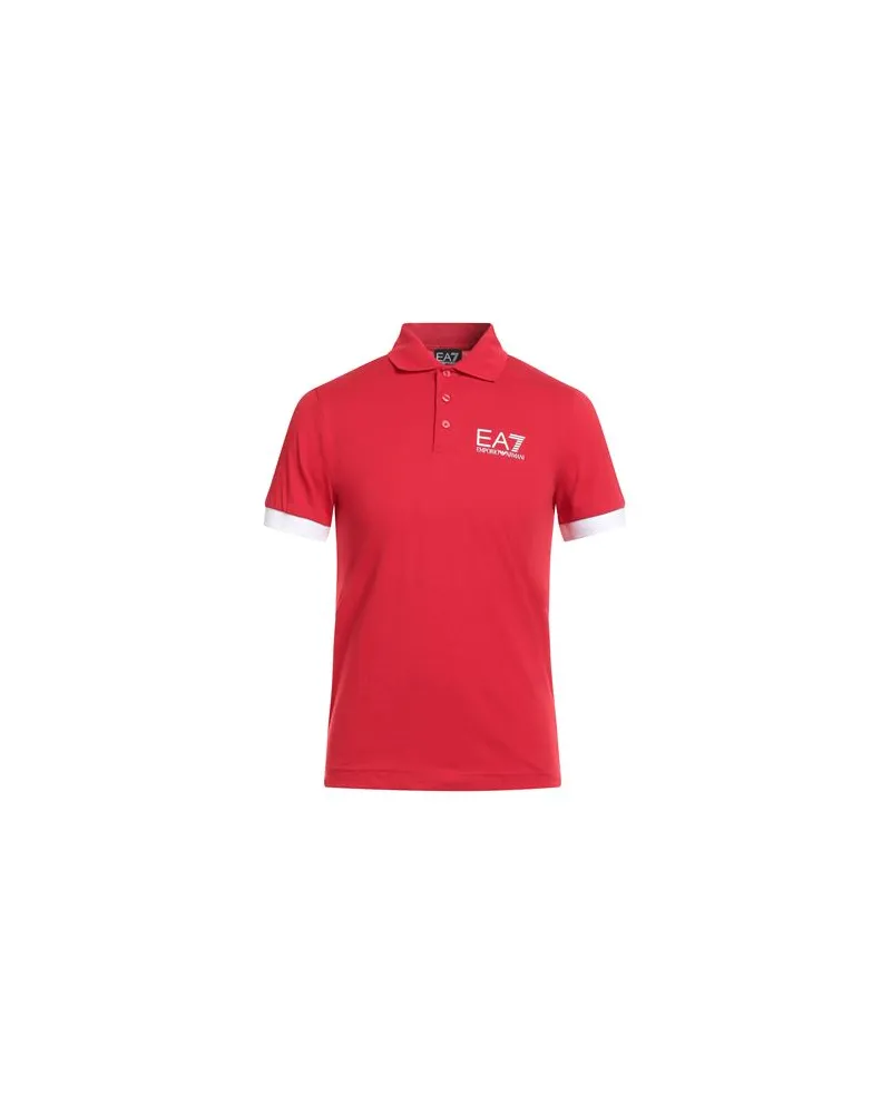 EA7 TOPS - Poloshirtsauf YOOX.COM Rot