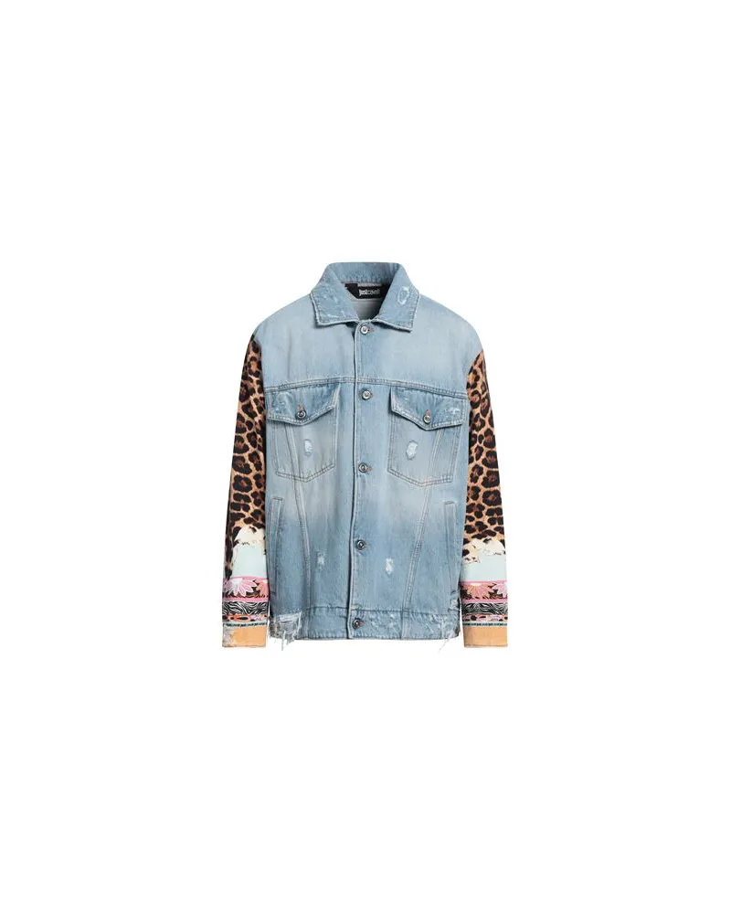 Just Cavalli JACKEN & MÄNTEL - Jeansjacken/Mäntelauf YOOX.COM Blau