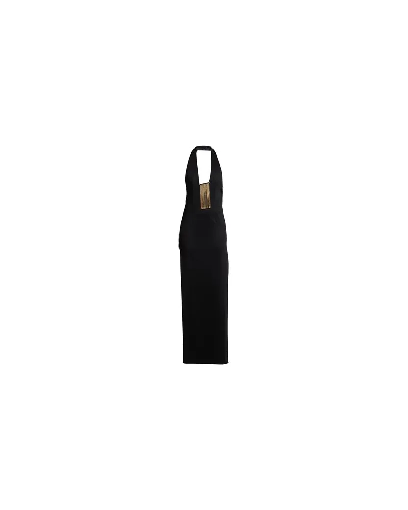 GALVAN KLEIDER - Maxi-Kleiderauf YOOX.COM Schwarz