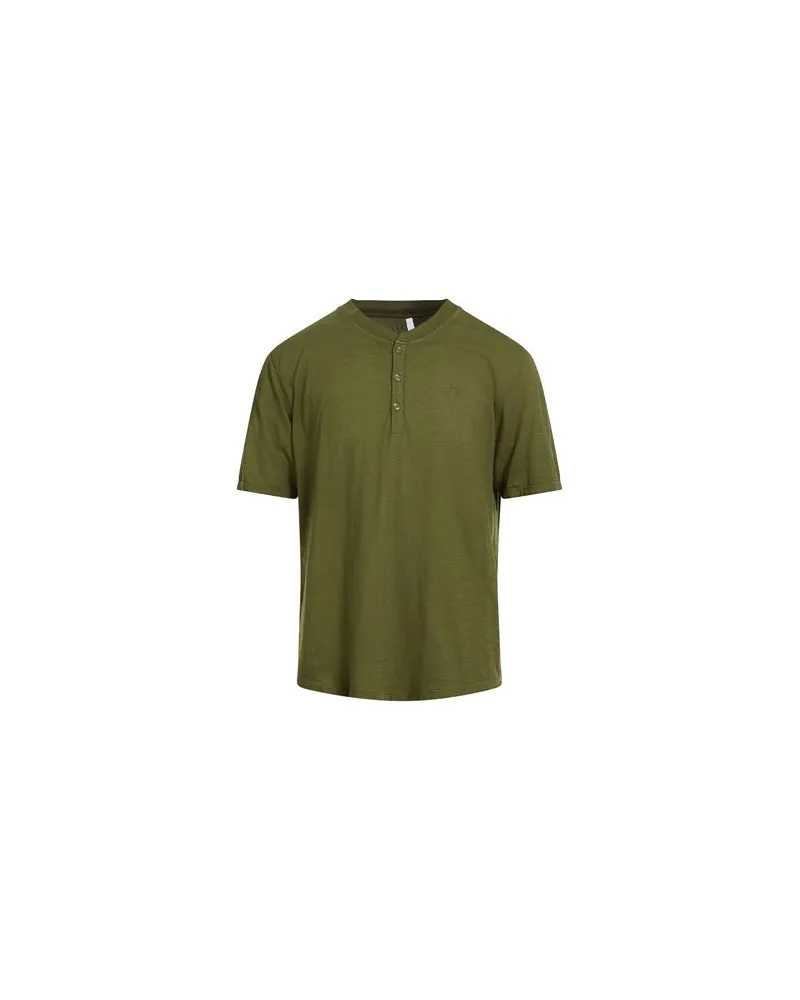 Sun68 TOPS - T-shirtsauf YOOX.COM Militärgrün