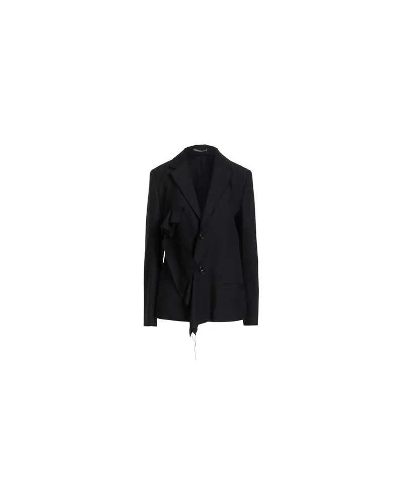 Yohji Yamamoto ANZÜGE und CO-ORDS - Blazersauf YOOX.COM Schwarz