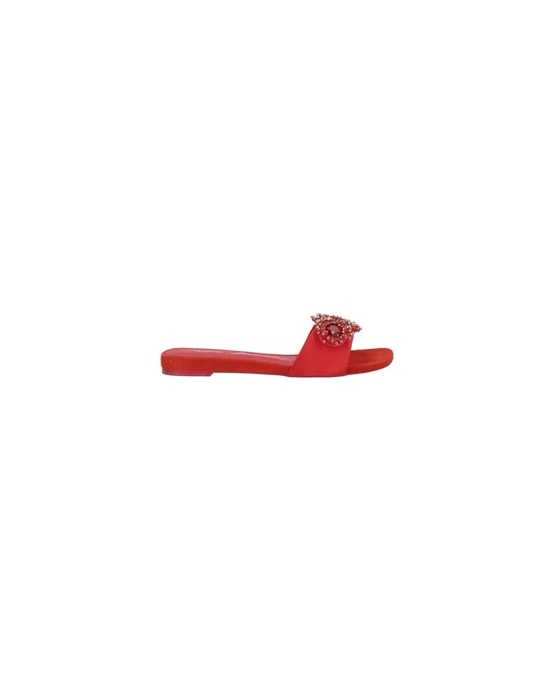 Luciano Barachini SCHUHE - Sandalenauf YOOX.COM Tomatenrot
