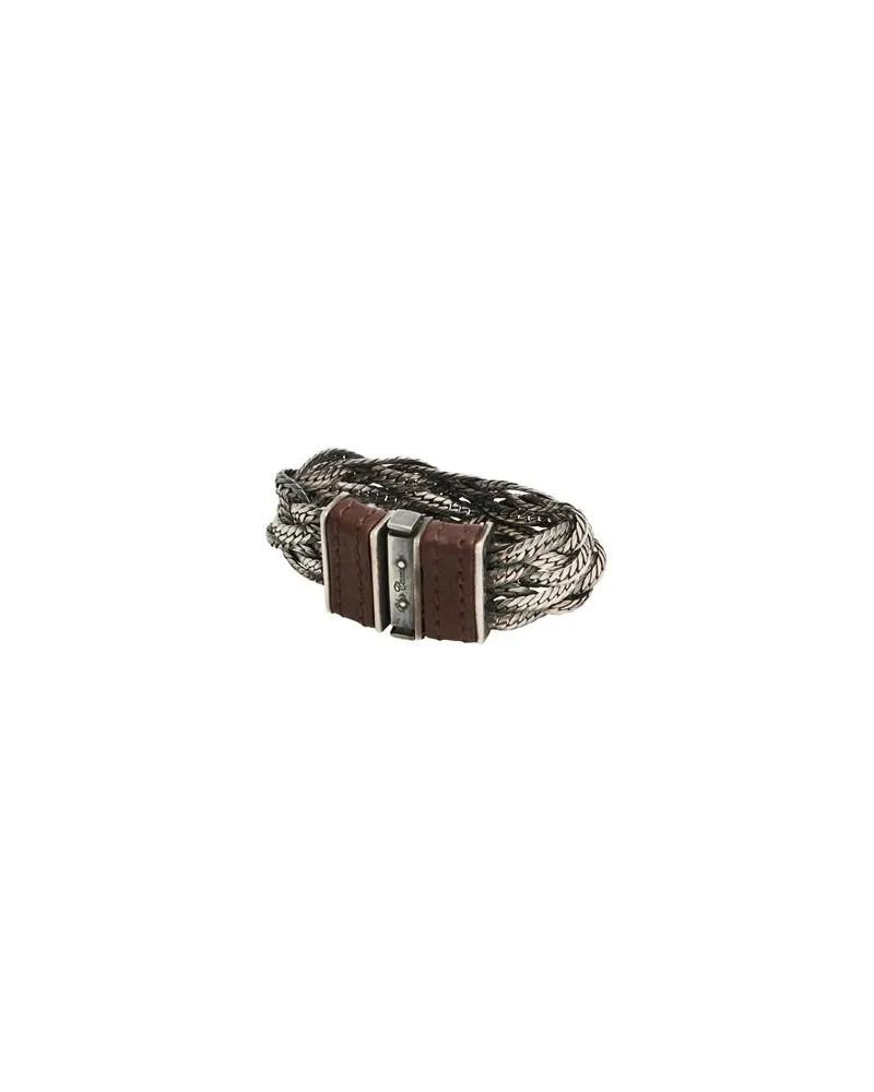 Ugo Cacciatori SCHMUCK und UHREN - Armbänderauf YOOX.COM Silber