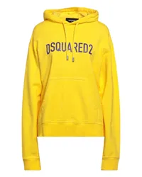 Dsquared2 Sweatshirt Gelb