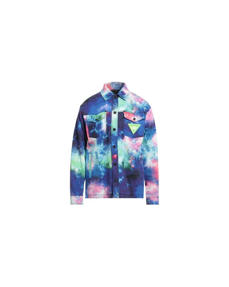 Versace Jeans JACKEN & MÄNTEL - Jacken und Anoraksauf YOOX.COM Blau
