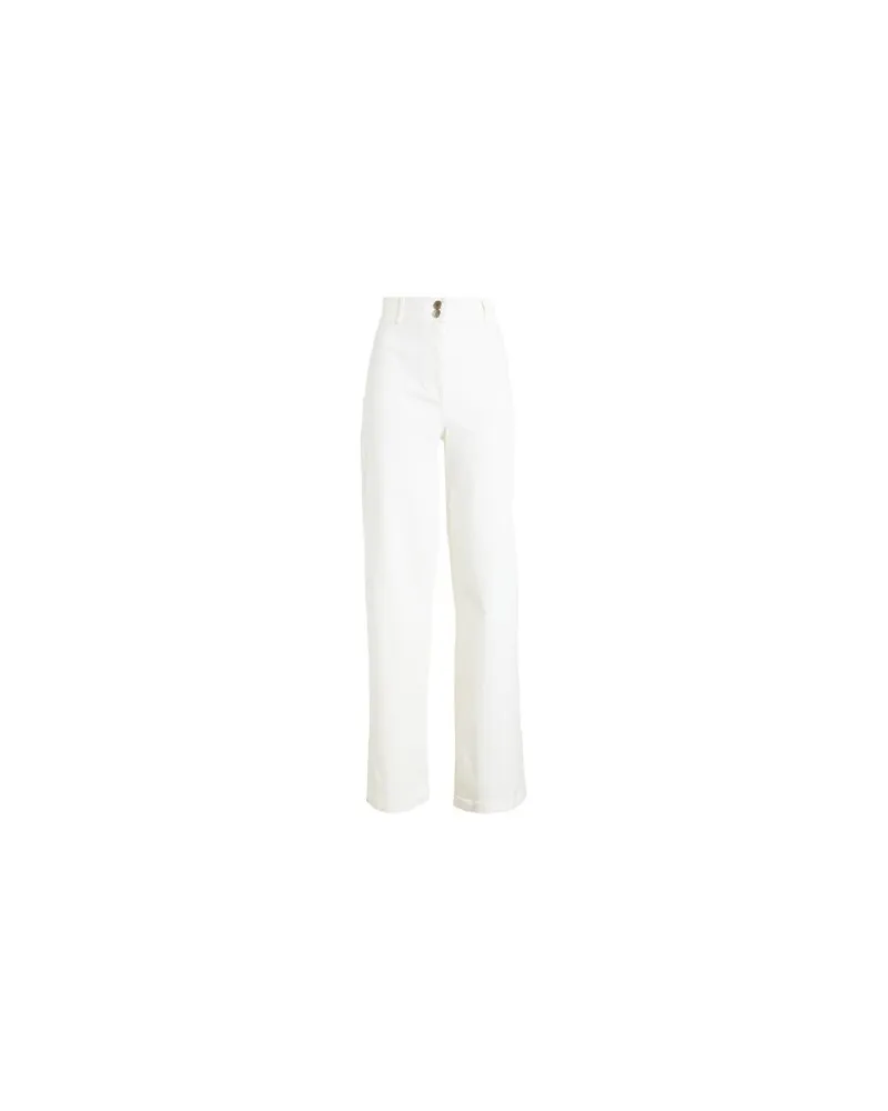 MAX&Co. HOSEN & RÖCKE - Jeanshosenauf YOOX.COM Elfenbein