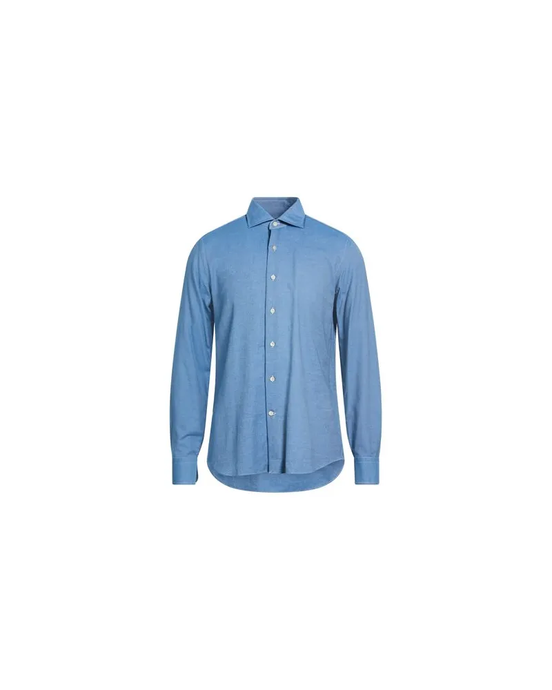 Alessandro Gherardi TOPS - Hemdenauf YOOX.COM Azurblau
