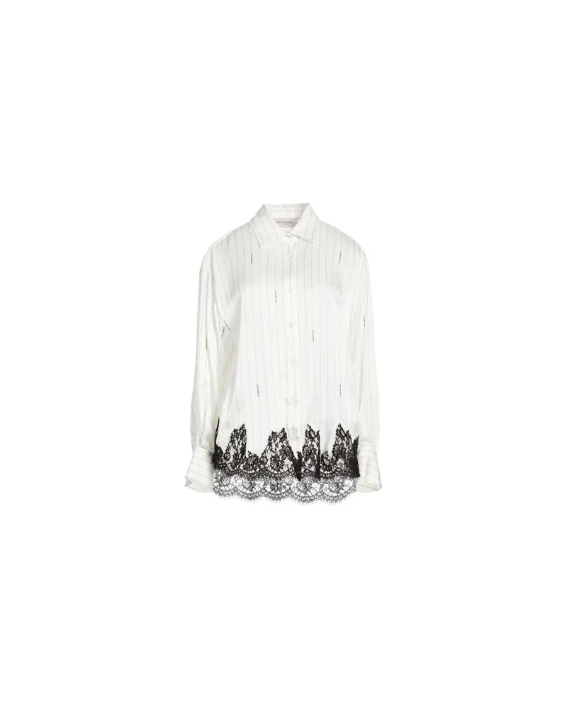 Ermanno Scervino TOPS - Hemdenauf YOOX.COM Weiß