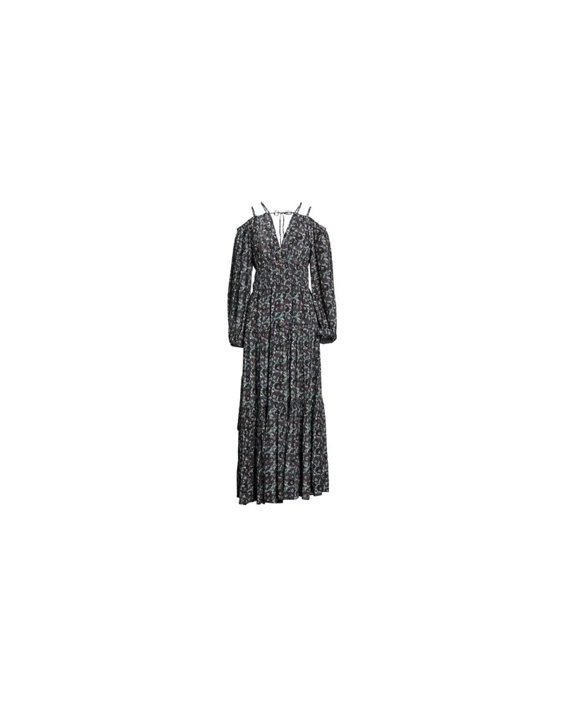 Ulla Johnson KLEIDER - Maxi-Kleiderauf YOOX.COM Braun